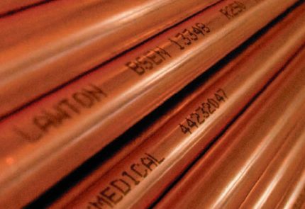 Lawton Tubes Medical Gas Copper Pipe
